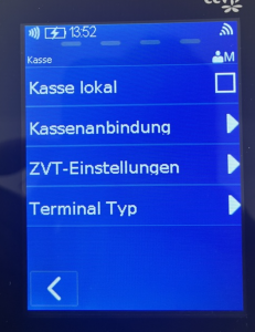 Kasse lokal deaktivieren